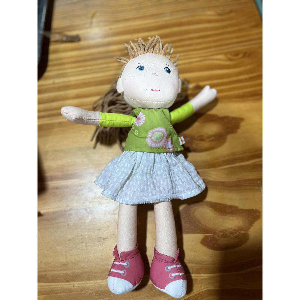 Haha Hedda 12” Cloth Rag Stuffed Doll Excellent Condition